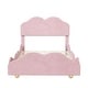 preview thumbnail 19 of 25, Fun Full Velvet Cloud Bed with Sturdy Pine Frame - Easy Assembly