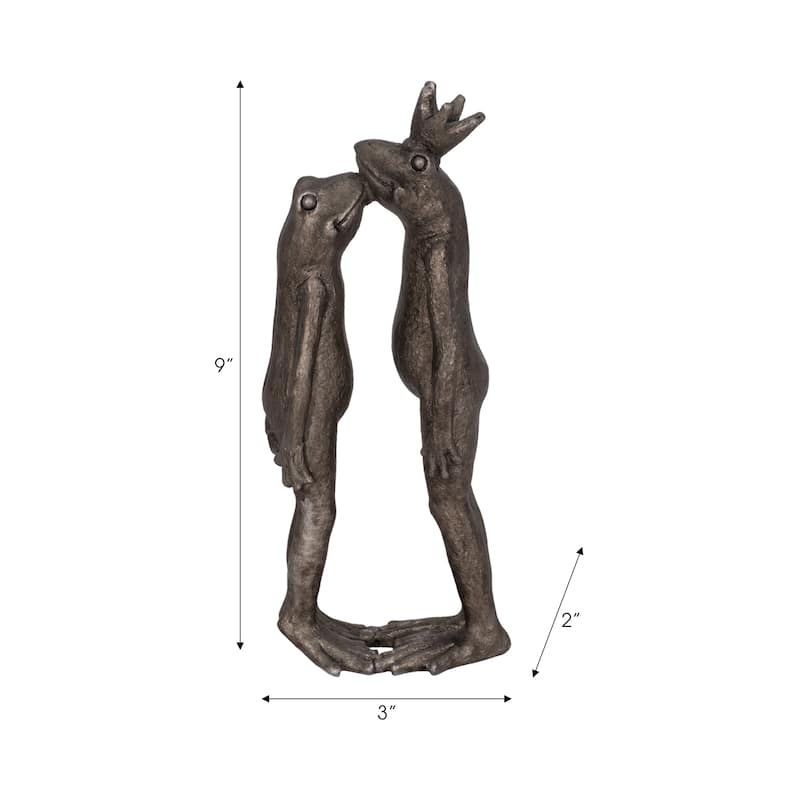 Sagebrook Home Whimsical Frog Figurine Indoor/Outdoor