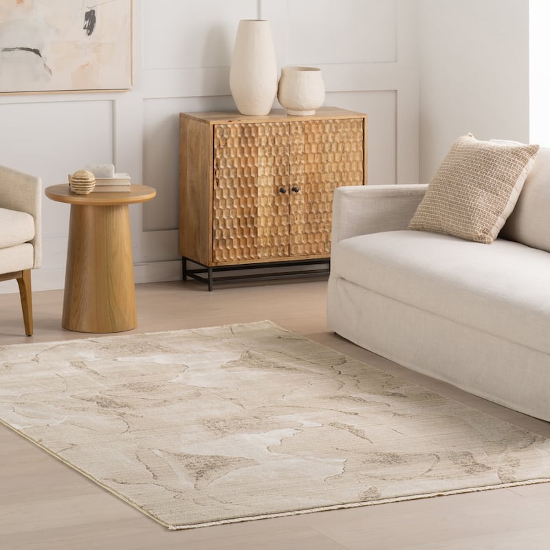 Nuloom Dehlila Plush Abstract Area Rug - 8'10" x 12'11" - Beige