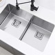 preview thumbnail 10 of 8, STYLISH 3.5 Inch Square Kitchen Sink Strainer with Removable Basket