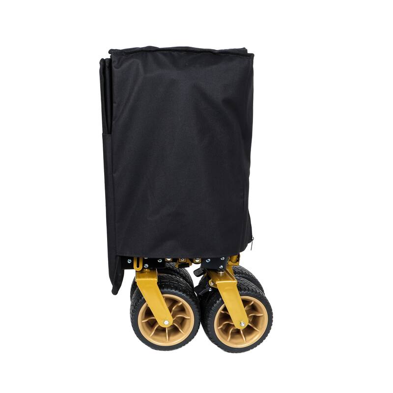 67-1/2in Extra long large Heavy Duty Utility Beach Wagons with Opened Tailgate and All-Terrain Wheels, 480lbs Capacity