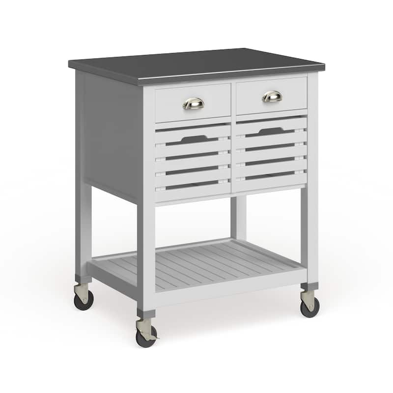Eileen Rolling Kitchen Cart with Storage