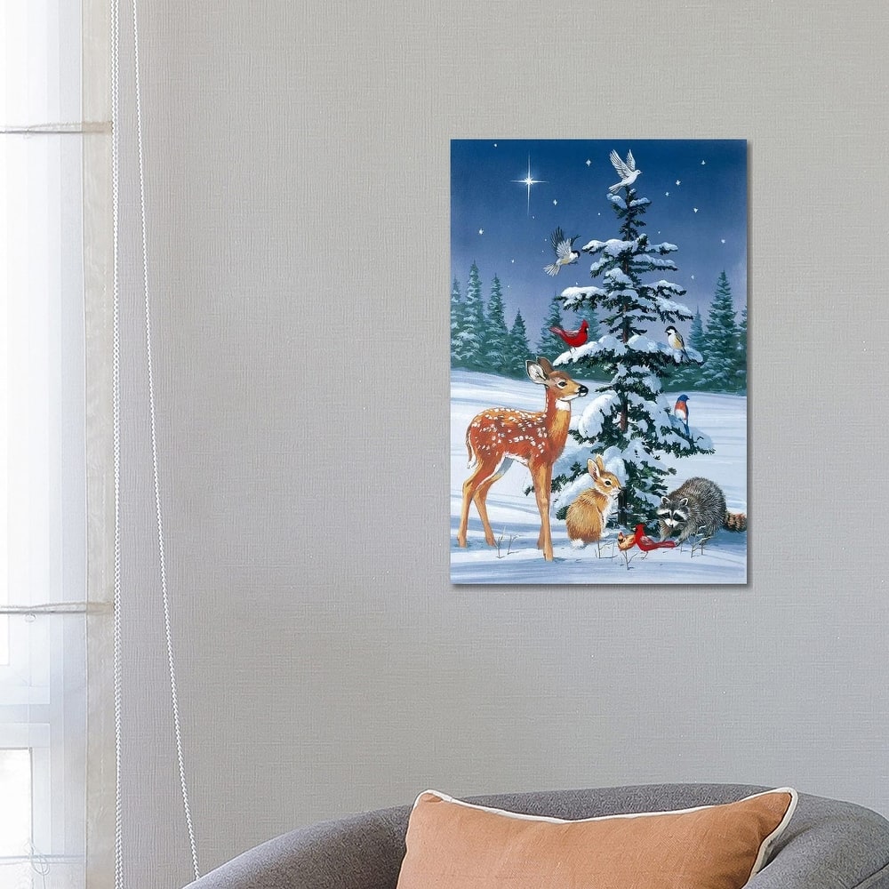 iCanvas "Christmas Gathering" by William Vanderdasson Canvas Print