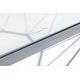 preview thumbnail 15 of 44, Malibu 29" Modern Octagon Center Coffee Table with Tempered Glass Table top & Sturdy Metal Geometric Base for Living Room Office