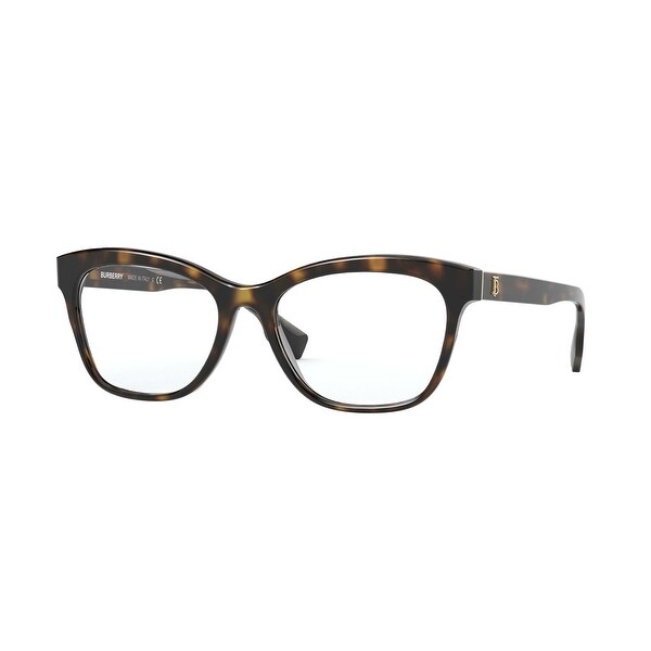 burberry dark havana eyeglasses
