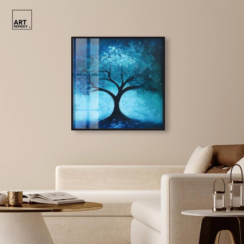 Tree of Opposites III Shadowbox by Art Remedy
