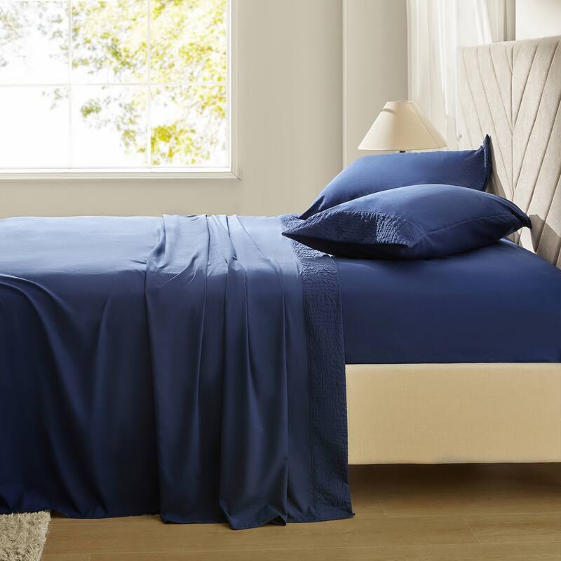 Polyester Bedding Sheets and Pillowcases by HULALA HOME