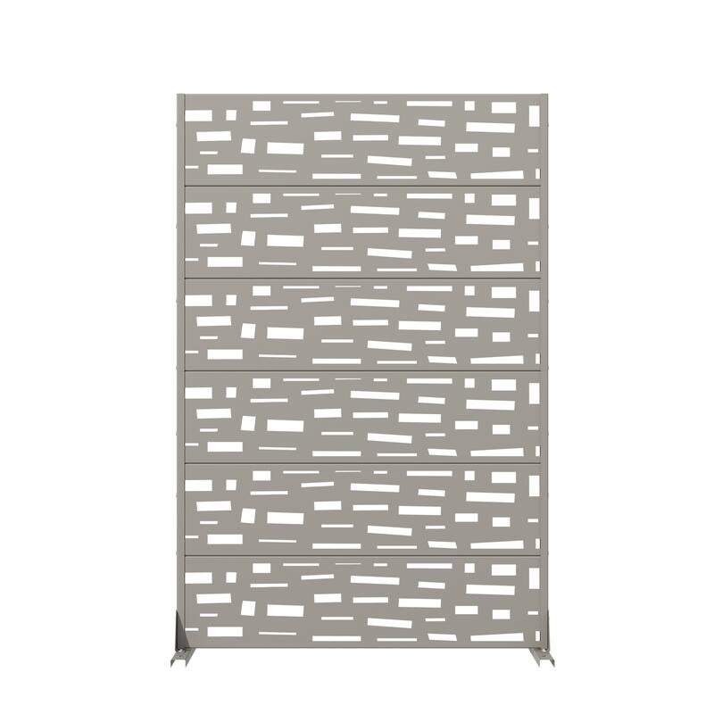 Outdoor Privacy Screen Metal Privacy Screen Panel Free Standing