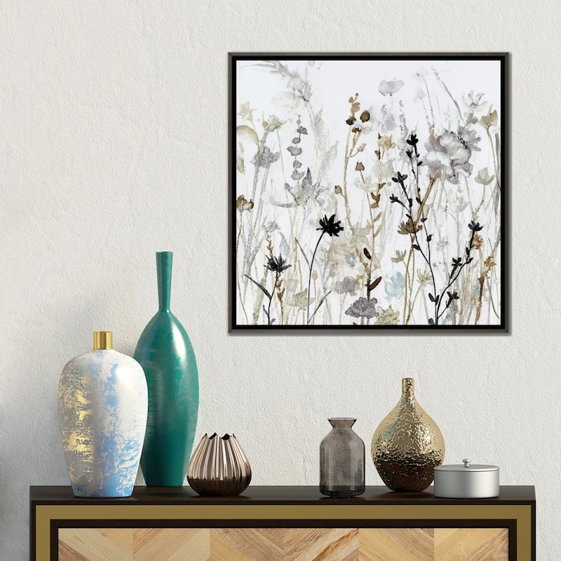 iCanvas "Wildflower Mist II" by Carol Robinson Framed