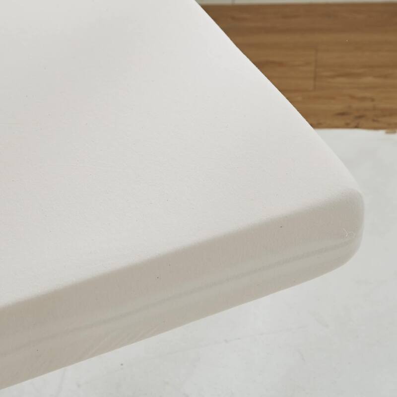 Organic Cotton Waterproof Crib Mattress Cover / Protector, Fitted