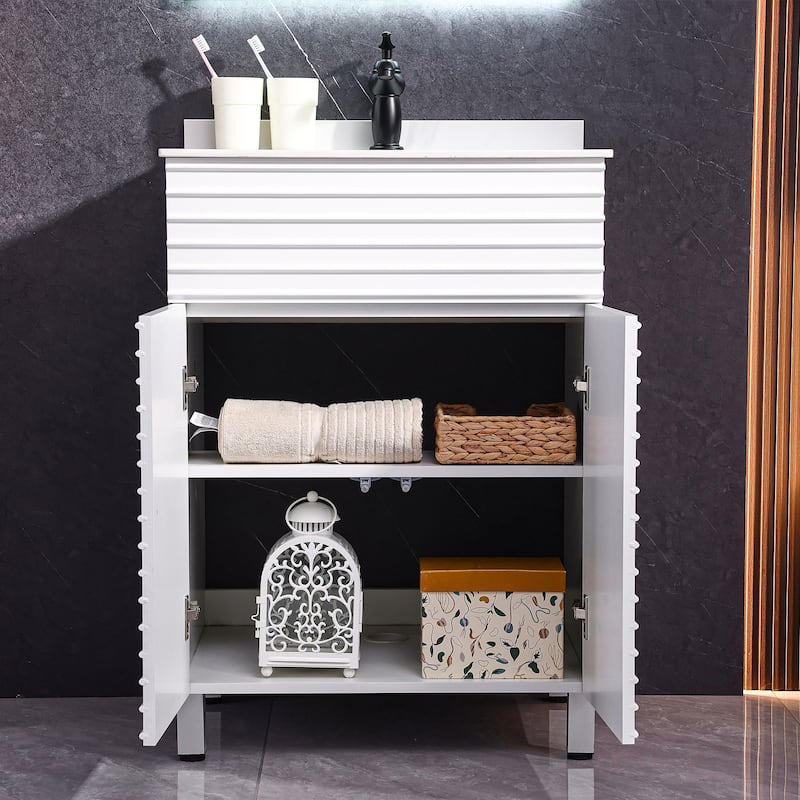 24 Inch Bathroom Vanity with Sink Stylish and Modern Affordable Bathroom Furniture