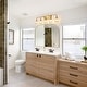 preview thumbnail 9 of 151, Modern Vanity Lights Dimmable Bathroom Light Fixtures with Glass Shade