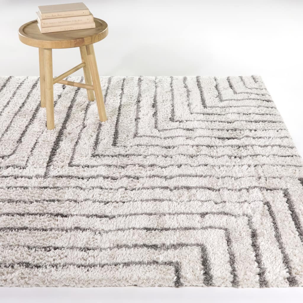 Knowles Modern Striped Area Rug