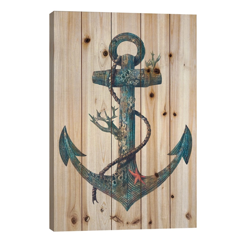 Lost at Sea 1 Print On Wood by Terry Fan - Multi-Color
