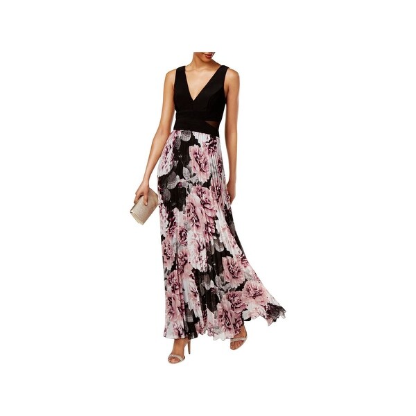 Long online print dresses floral semi formal rdr2 from