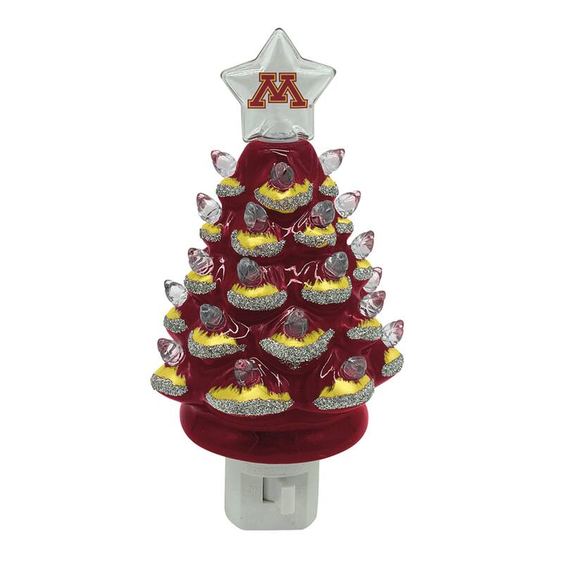 6.5" Minnesota Xmas Tree Nite Lite