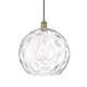 Option Antique Brass / Clear Water Glass