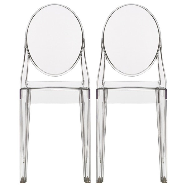 transparent side chair