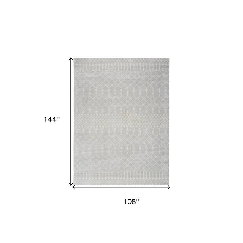 HomeRoots Moroccan Bohemian Rectangle Area Rug