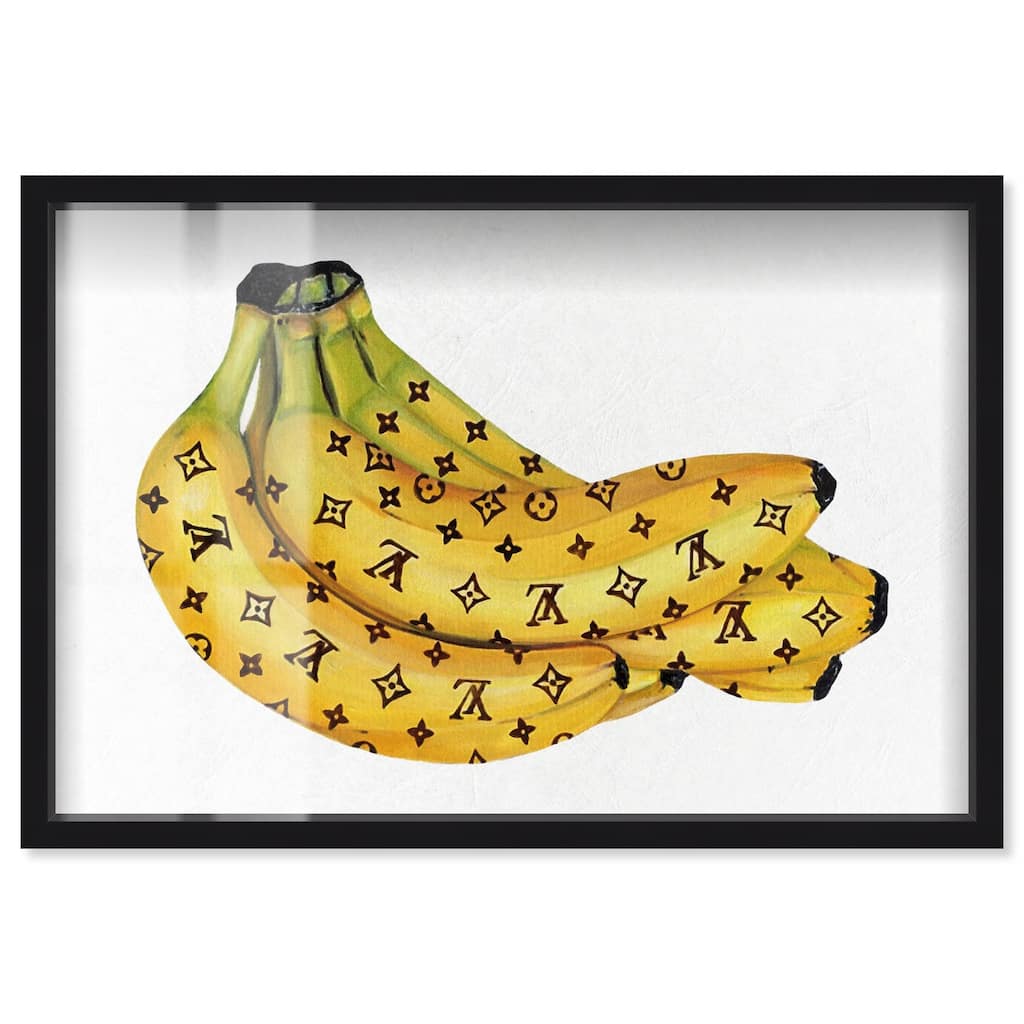 Fashion Bananas III Shadowbox by Art Remedy