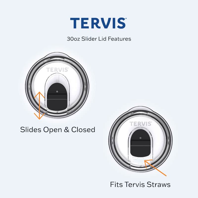 Tervis Traveler Tennis Serving Stripes Triple Walled Insulated Travel Tumbler, Stainless Steel