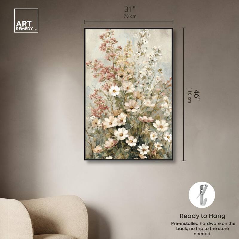 Heirloom Blossoms I Canvas by Art Remedy
