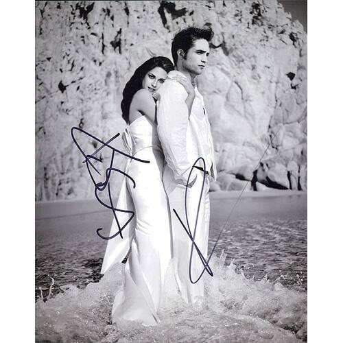Shop Signed Twilight Kristen Stewart Robert Pattinson Bw 8x10