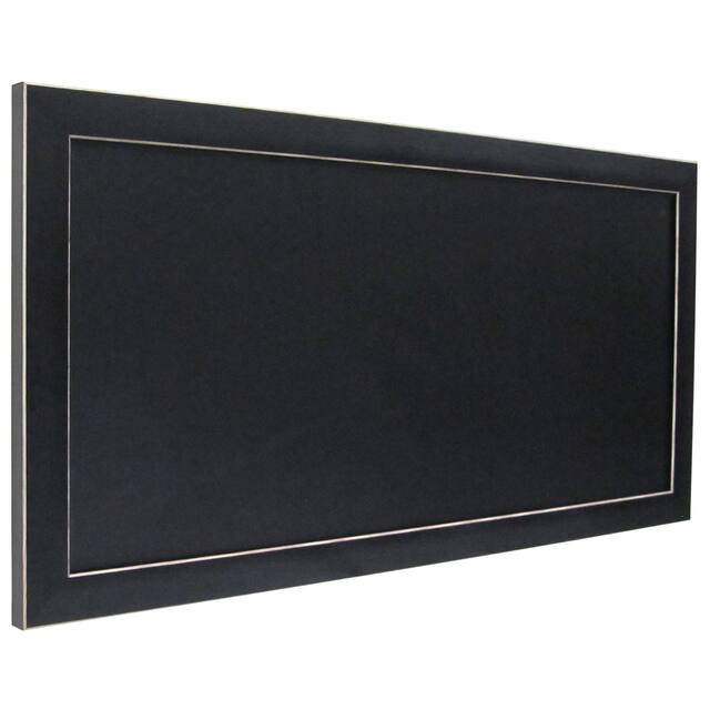 Black Framed Magnetic Chalkboard
