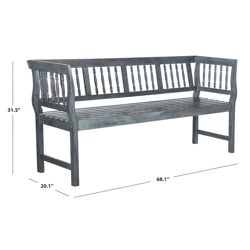 SAFAVIEH Anjali Outdoor Bench - 68Wx20Dx32H
