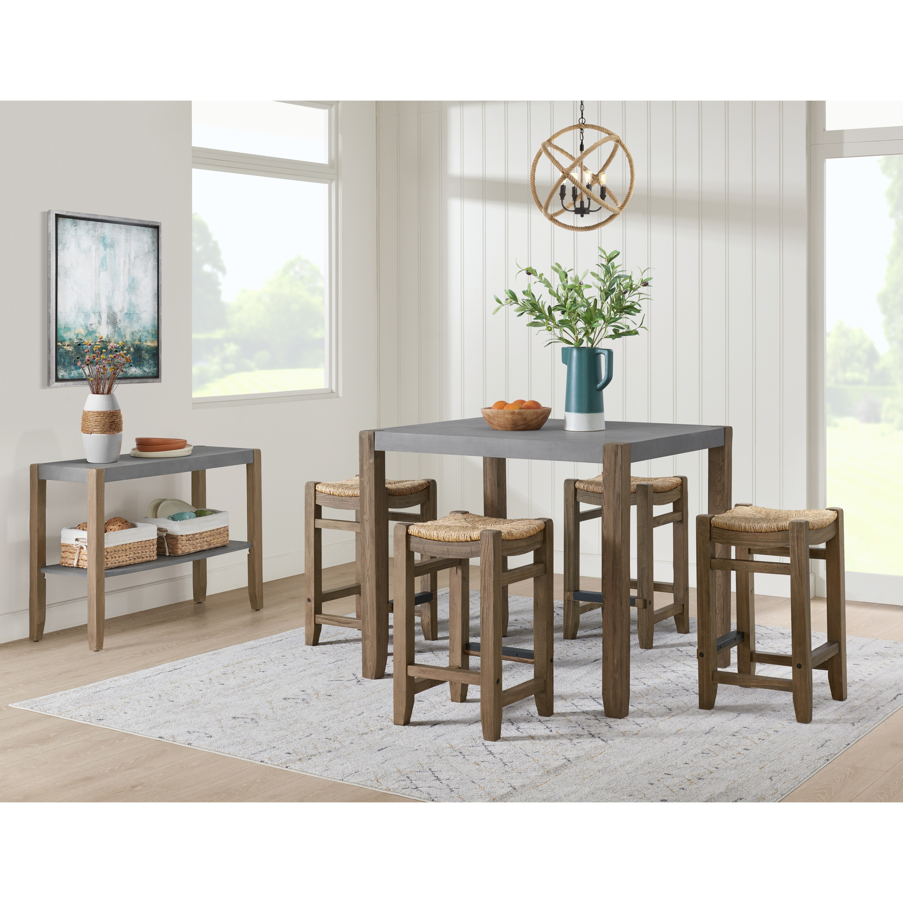 Caitbrook dining table online and chairs