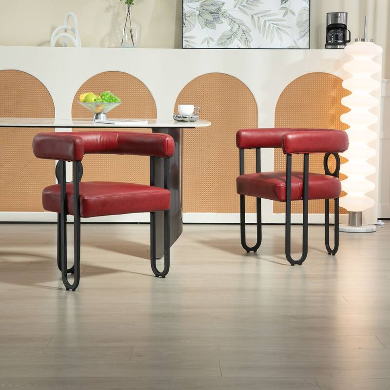 Mid Century Style Dining Chair Set of 2