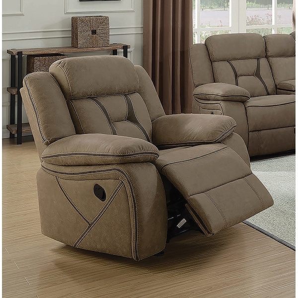 Endra Casual Glider Recliner with Padded Arm Rests. Opens flyout.