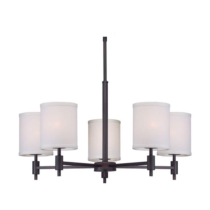 Forte Lighting 5 Light 25" Wide Chandelier