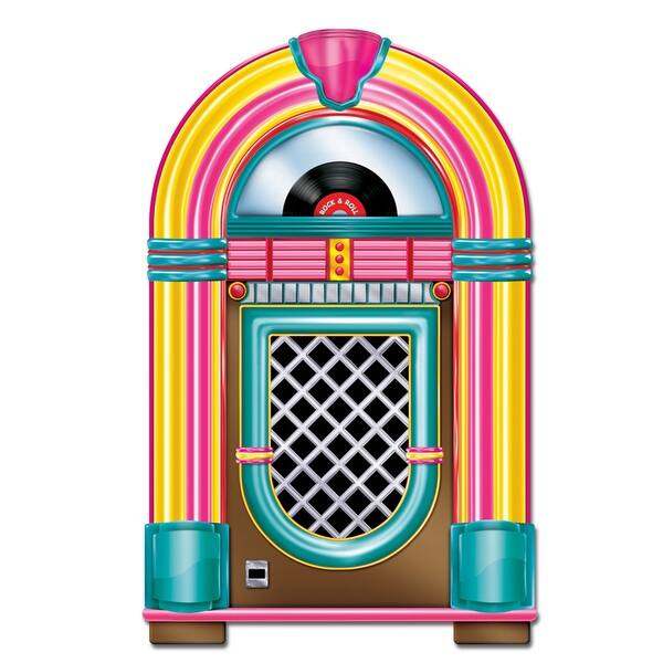 Shop Pack Of 12 Vintage Style 50 S Themed Rock Roll Jukebox