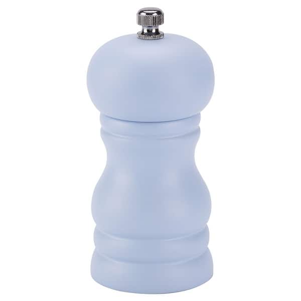 slide 2 of 18, 4.5"Wooden Salt Pepper Grinder Mills Shakers w Adjustable Coarseness