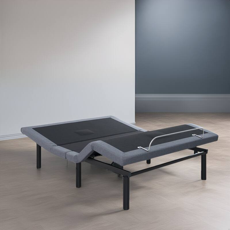 Adjustable Bed Base with Head & Foot Tilt, Wireless Remote – Sleep Solution with Zero Gravity & Lumbar Support