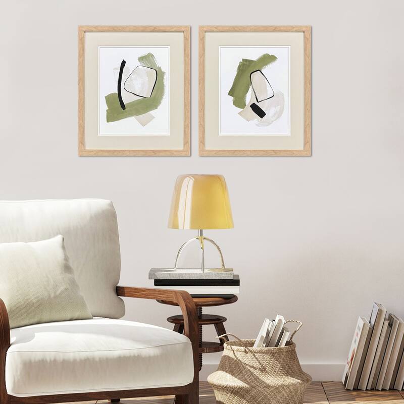 Paragon Sage Treasures I Framed Art - Set of 2 - 2-piece Set
