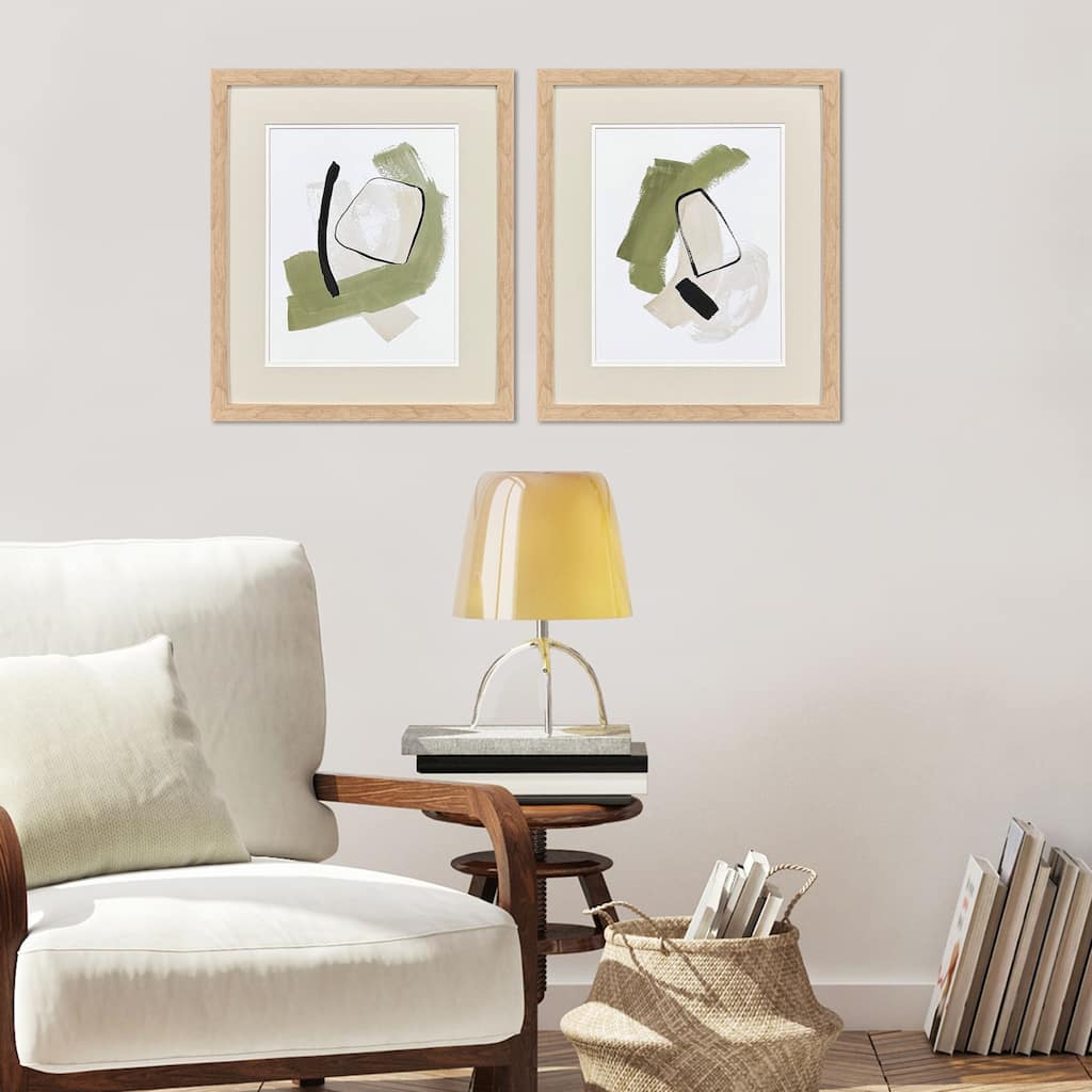 Paragon Sage Treasures I Framed Art - Set of 2