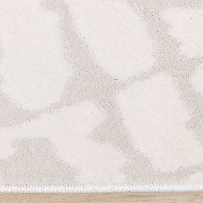 Hudson Collection - Grey/Light Cream Soft Area Rug