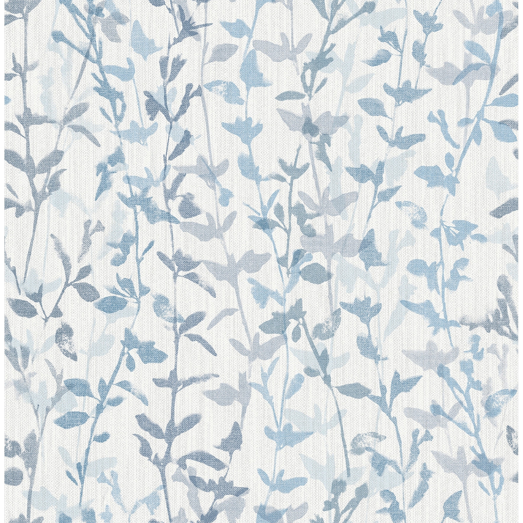 Scott Living Thea Blue Floral Trail Wallpaper