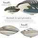 preview thumbnail 4 of 18, Amalfi Handmade Murano Glass Bathroom Sink - 17.5x12x6.75