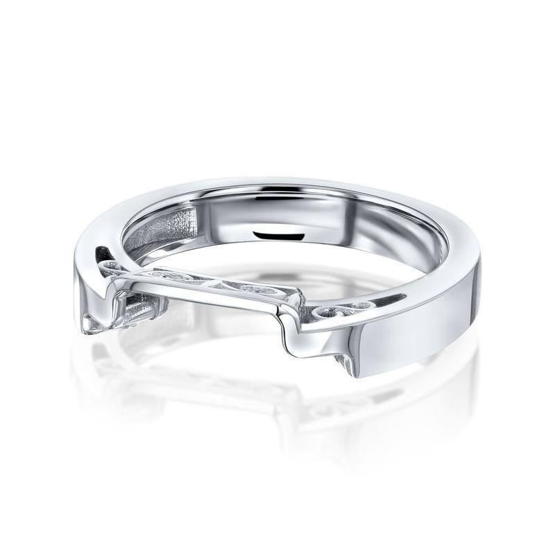 Annello by Kobelli 14k Gold Notched Filigree Band - Match to SKU 33340934