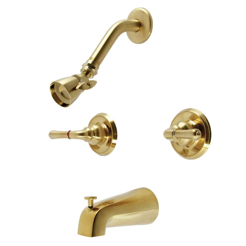 Kingston Brass Magellan Two-Handle Tub and Shower Faucet