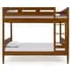 preview thumbnail 13 of 17, Mid Century Modern Bunk Bed Twin over Twin