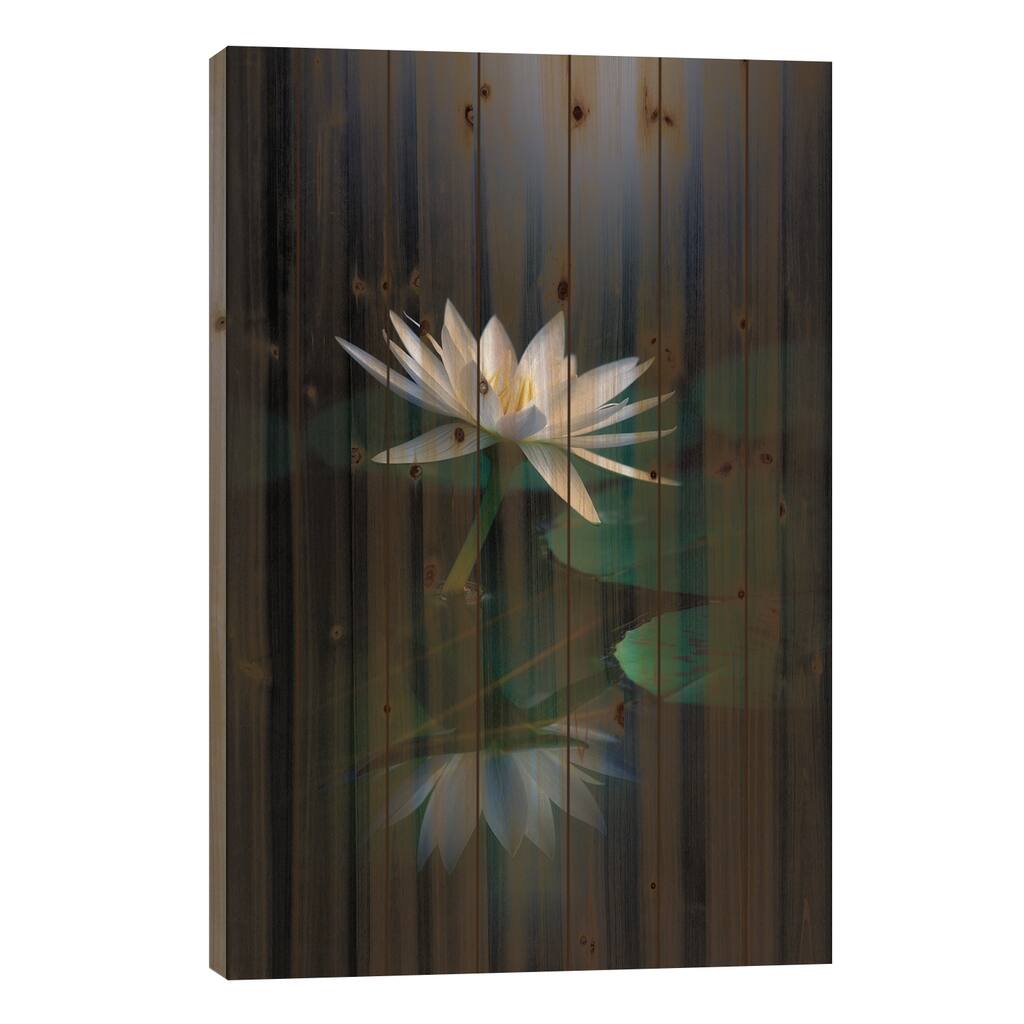Reflection III Print On Wood by Takashi Suzuki - Multi-Color
