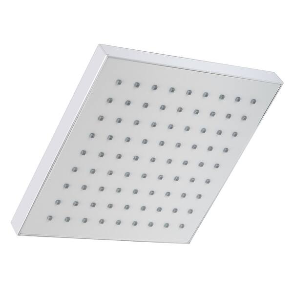 slide 2 of 12, Miseno 2.0 GPM Single Function Rain Shower Head Polished Chrome