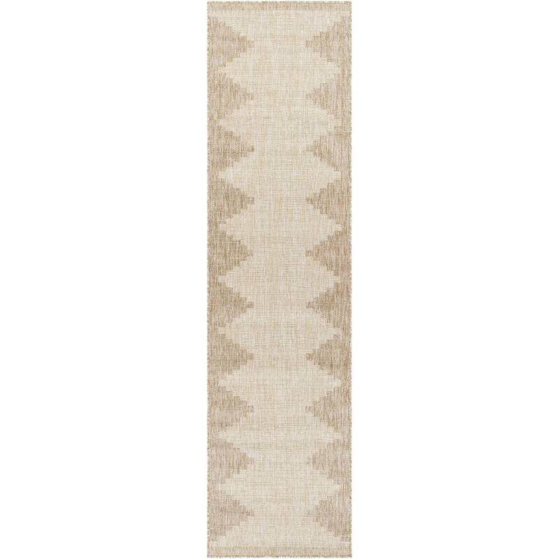 Livabliss Eagean Bohemian Diamond Indoor / OutdoorArea Rug