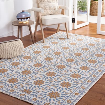 SAFAVIEH Handmade Chelsea Kyrie French Country Wool Rug