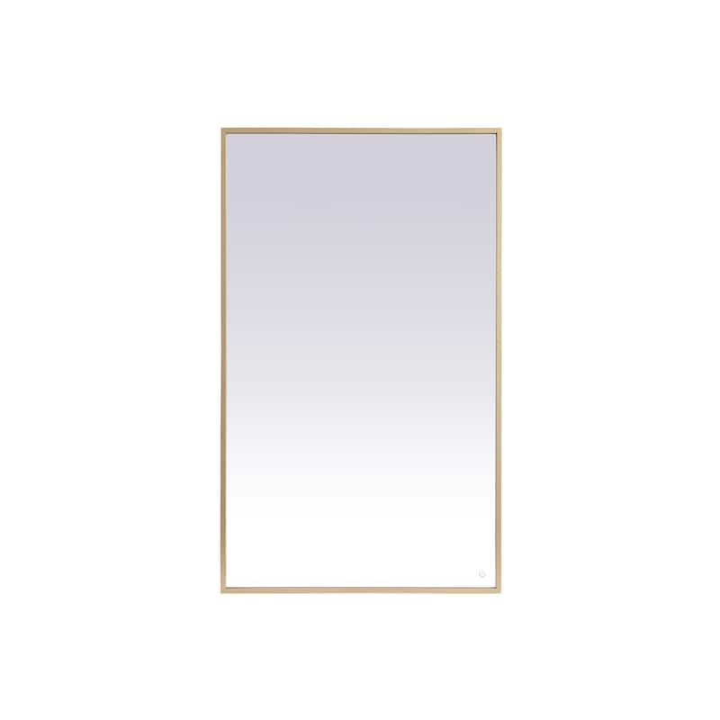 Indigo Home 36x60 inch LED mirror with adjustable color temperature