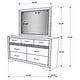 preview thumbnail 3 of 25, Miranda Contemporary Wood 7-drawer Dresser White